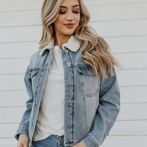 Sherpa Denim Jacket